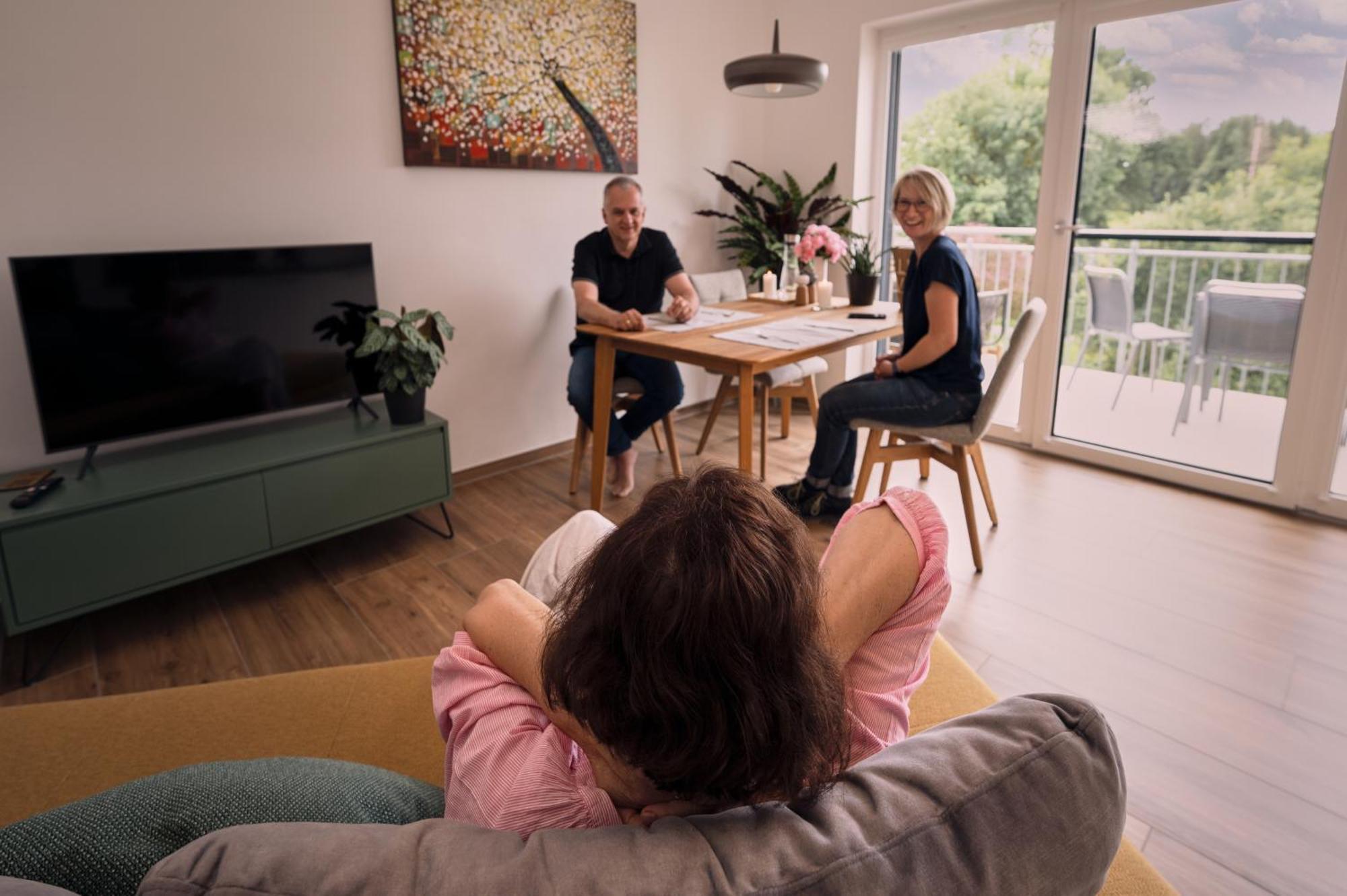 Bleibe Vier Ferienwohnungen Wunsiedel Esterno foto